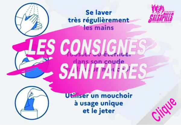 Site accueil consignes